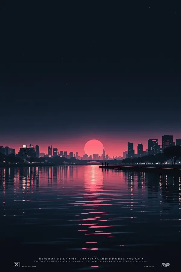 汉江夜色 电影海报